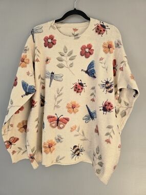 Size XL Inspired By Nature Digital print Sweater